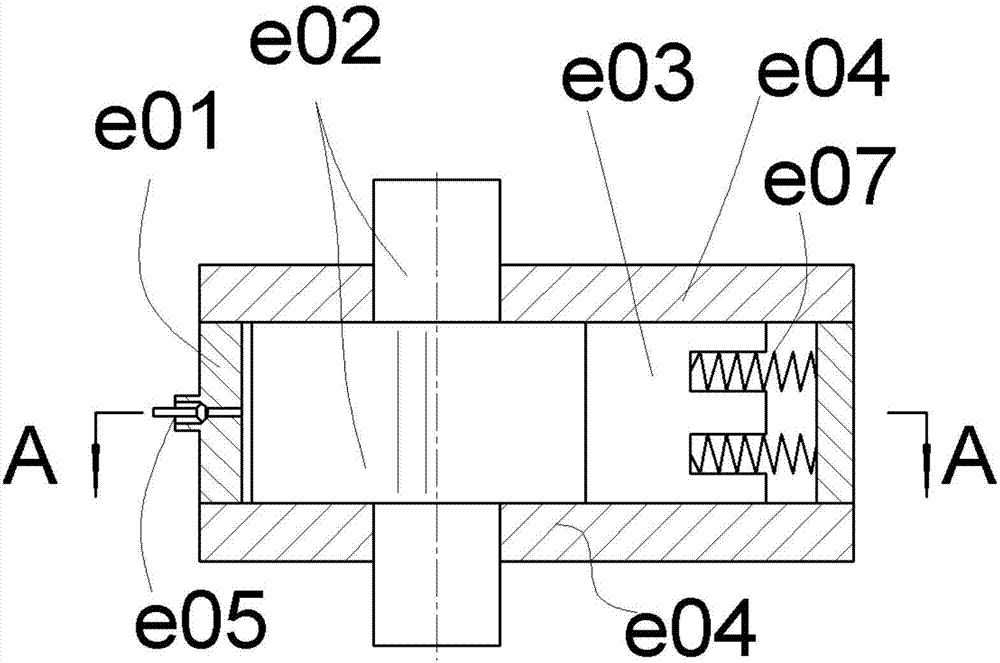 Power system of internal combustion engine with slide blocks combined with cam roller