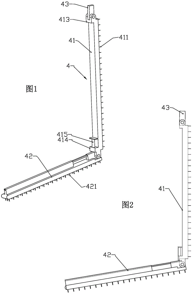 Device and method for mechanically cleaning the inner wall of a cylindrical container