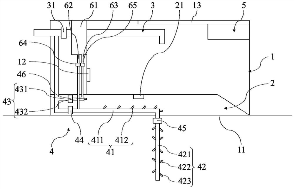 Cleaning station and cleaning system with same