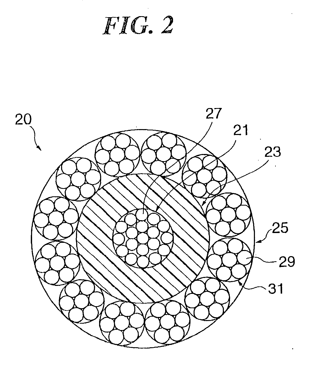 Power supply wire, wire grip, electric appliance suspending device, and electric appliance suspending method