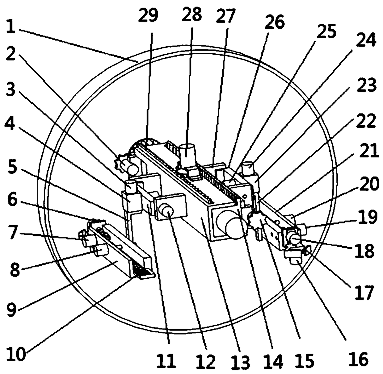 A variable-structure spherical dual-arm search-and-rescue robot