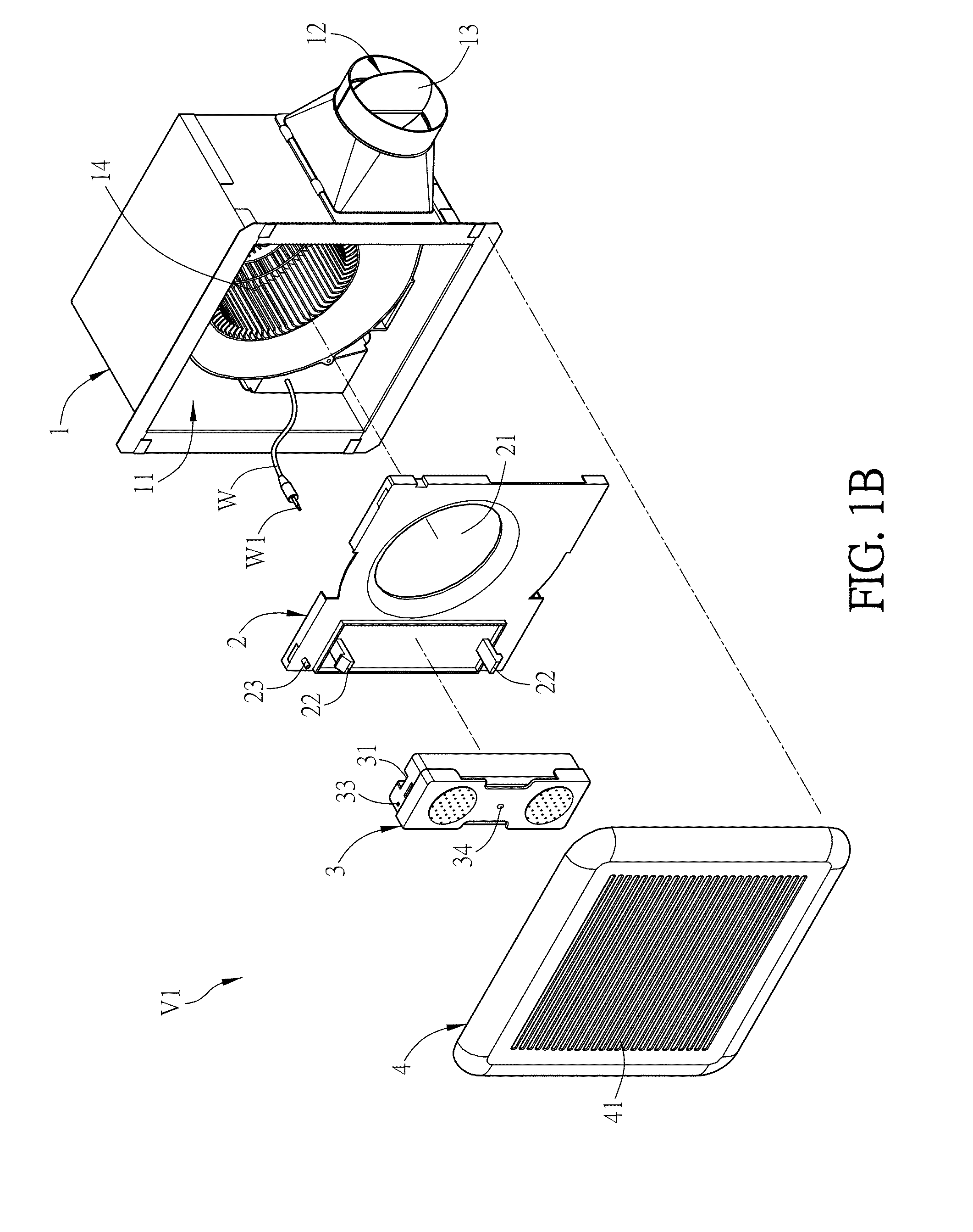 Ventilation fan with speaker