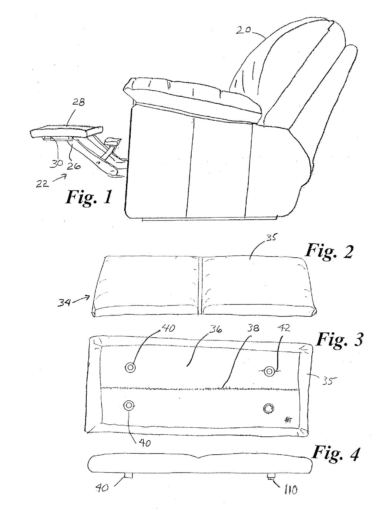 Upholstered furniture component connection system