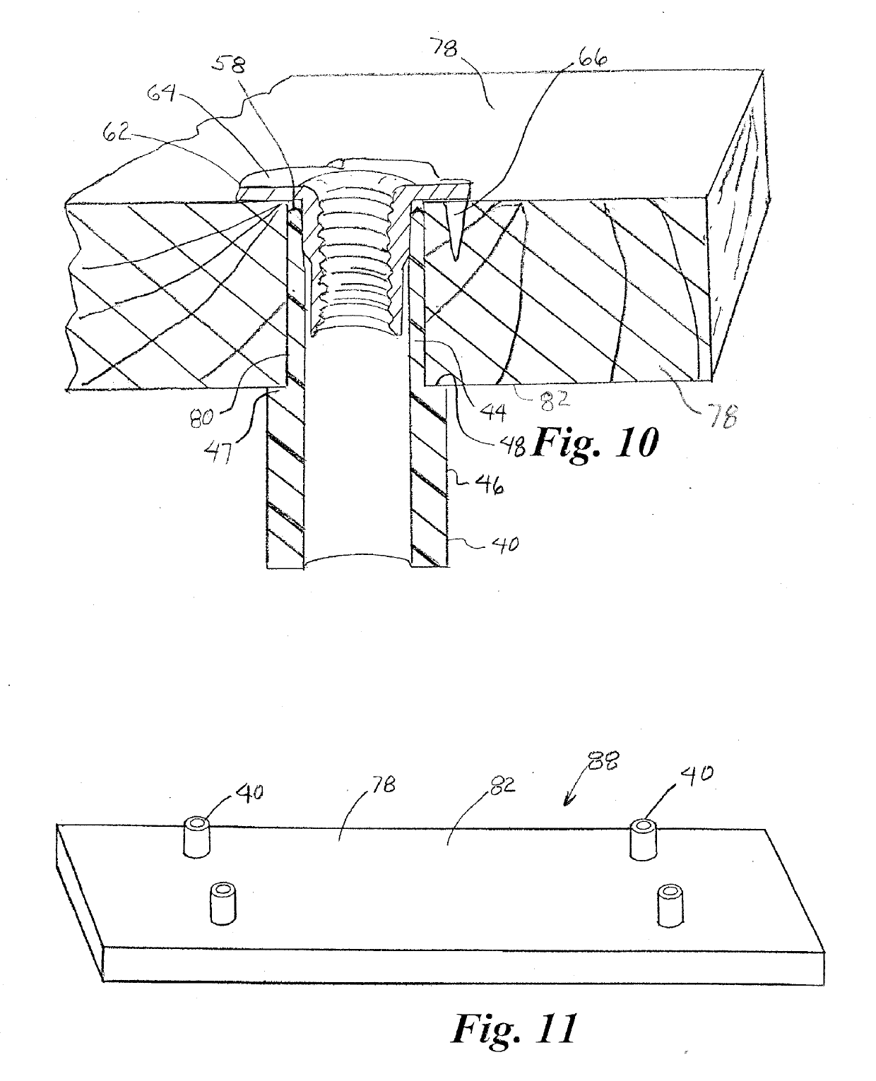 Upholstered furniture component connection system