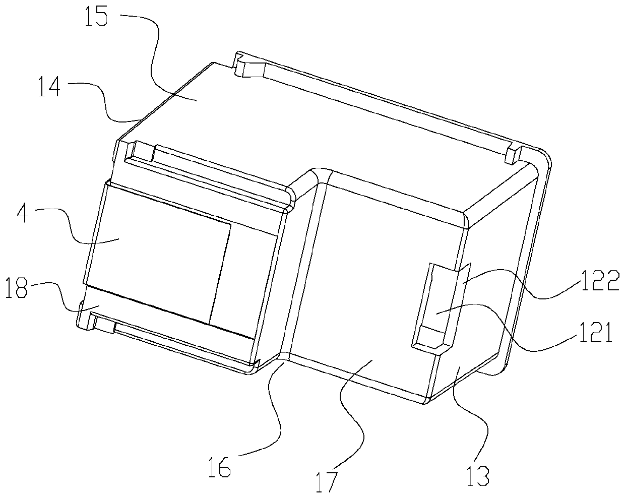 Ink box device