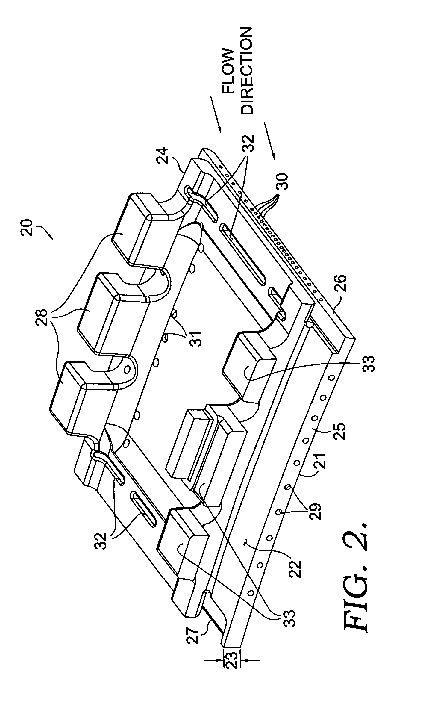 Shroud block with enhanced cooling