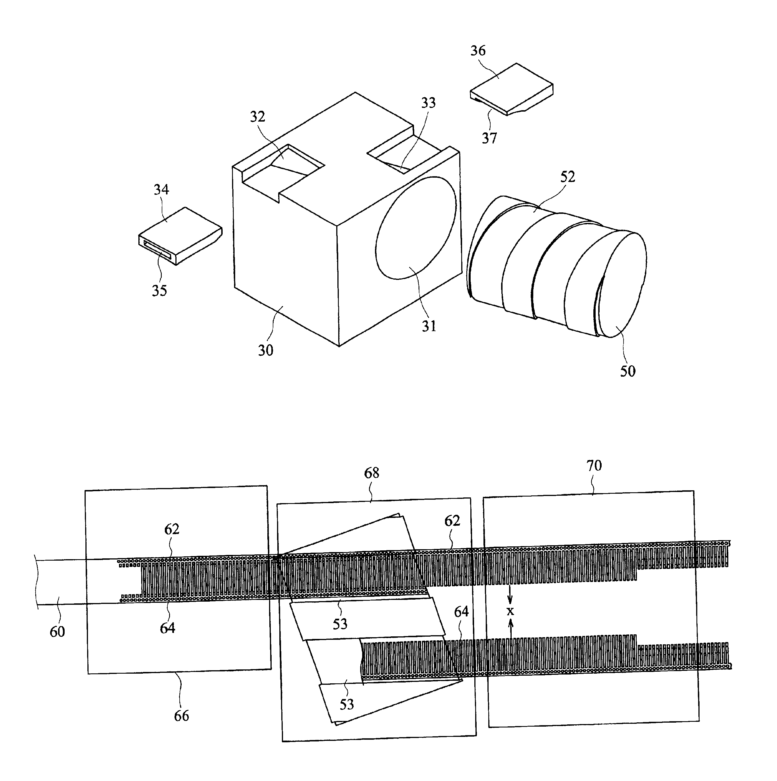 Shifting device for manufacturing continuous terminals