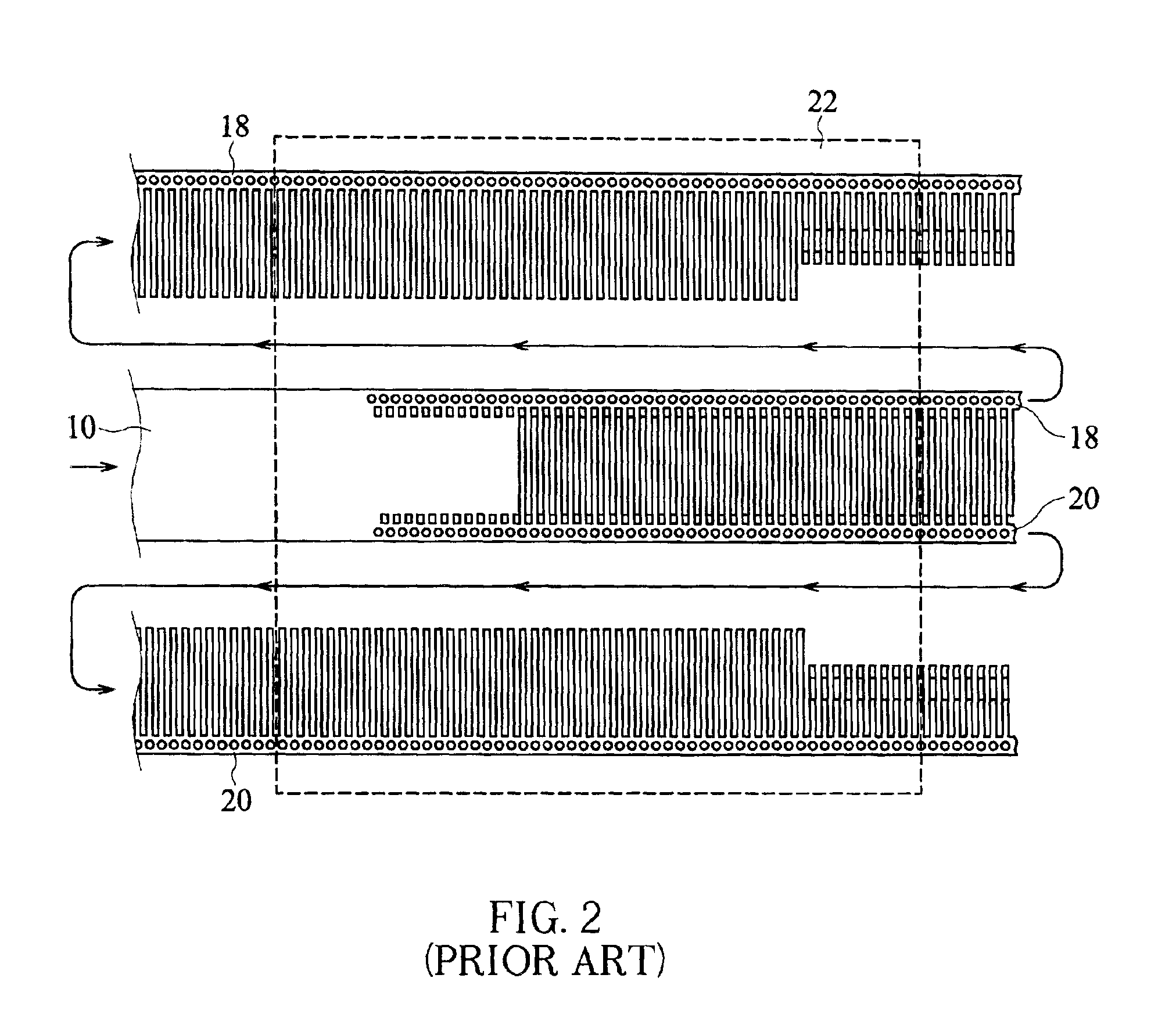 Shifting device for manufacturing continuous terminals