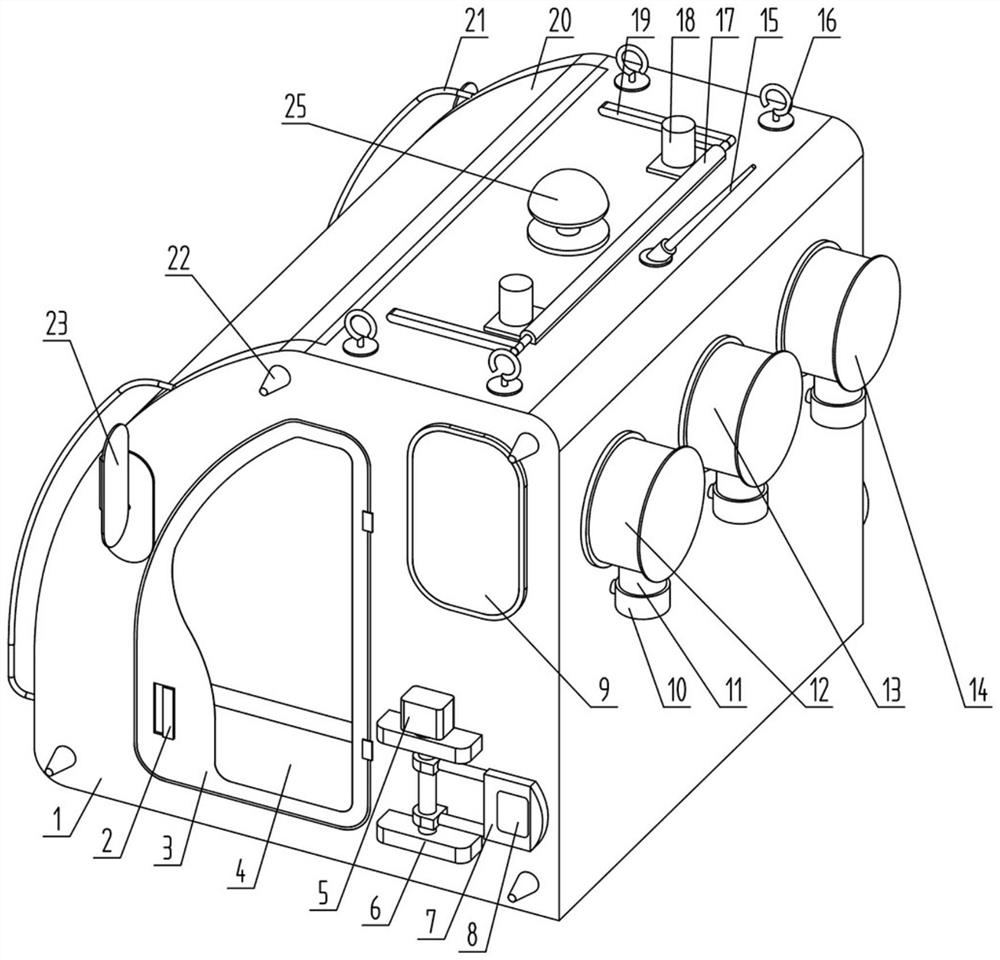 Intelligent engineering vehicle cab