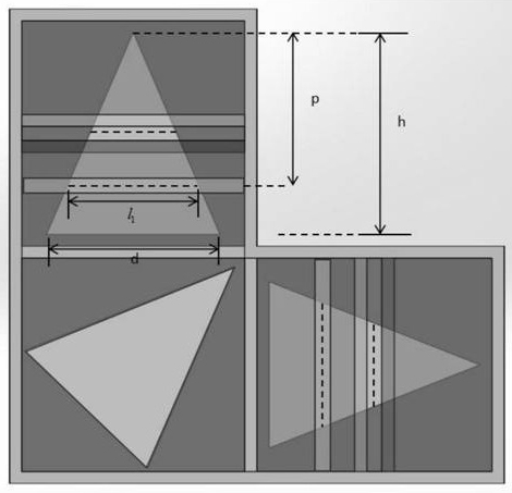 A method for detecting the angle of sunlight