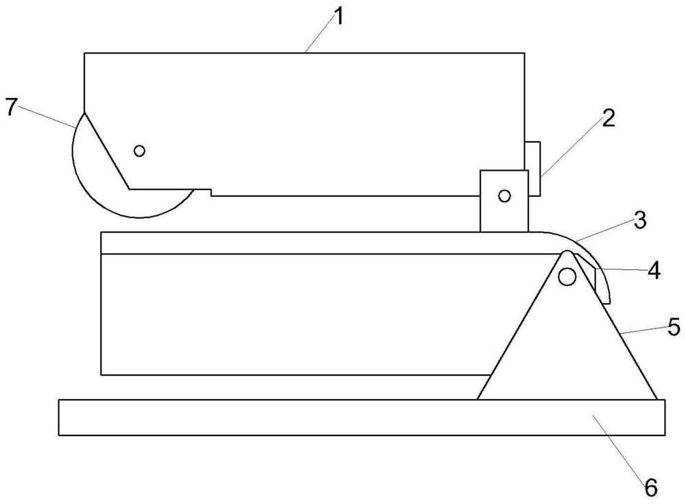 A chick wing plate wearing device