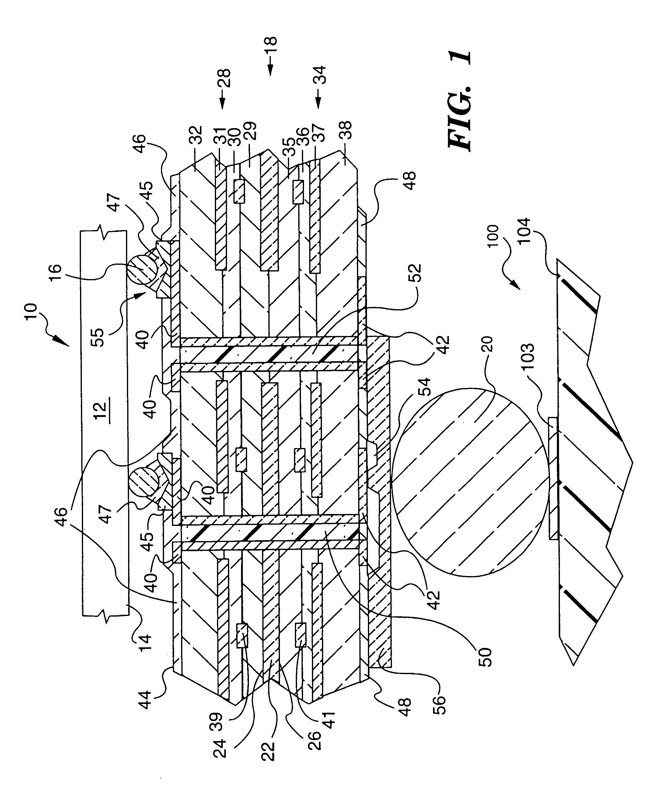 Electronic package with optimized lamination process