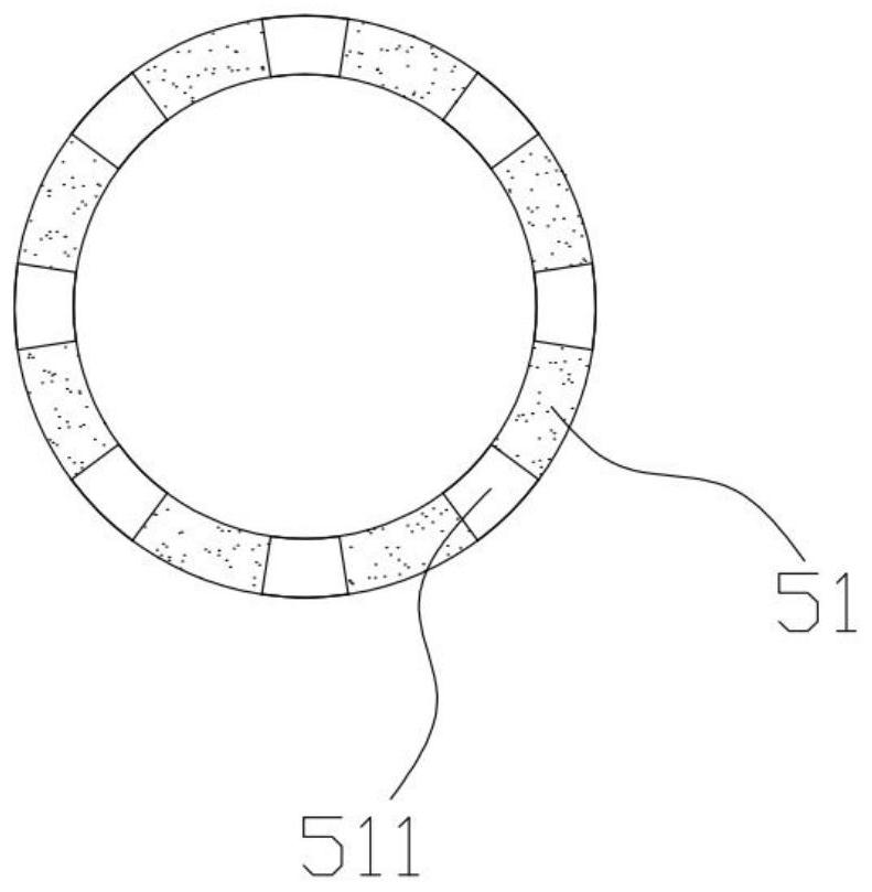 Environment-friendly air purification and impurity removal device