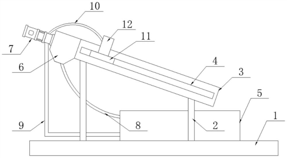 Cleaning mechanism for photovoltaic panel cleaning device with rainwater collection function