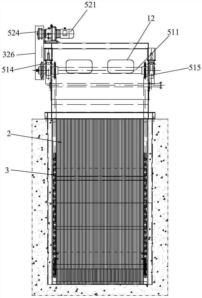 Chain cleaning machine