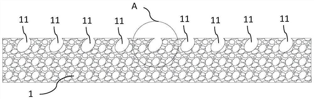 Ecological riverbed precast slab and preparation method thereof