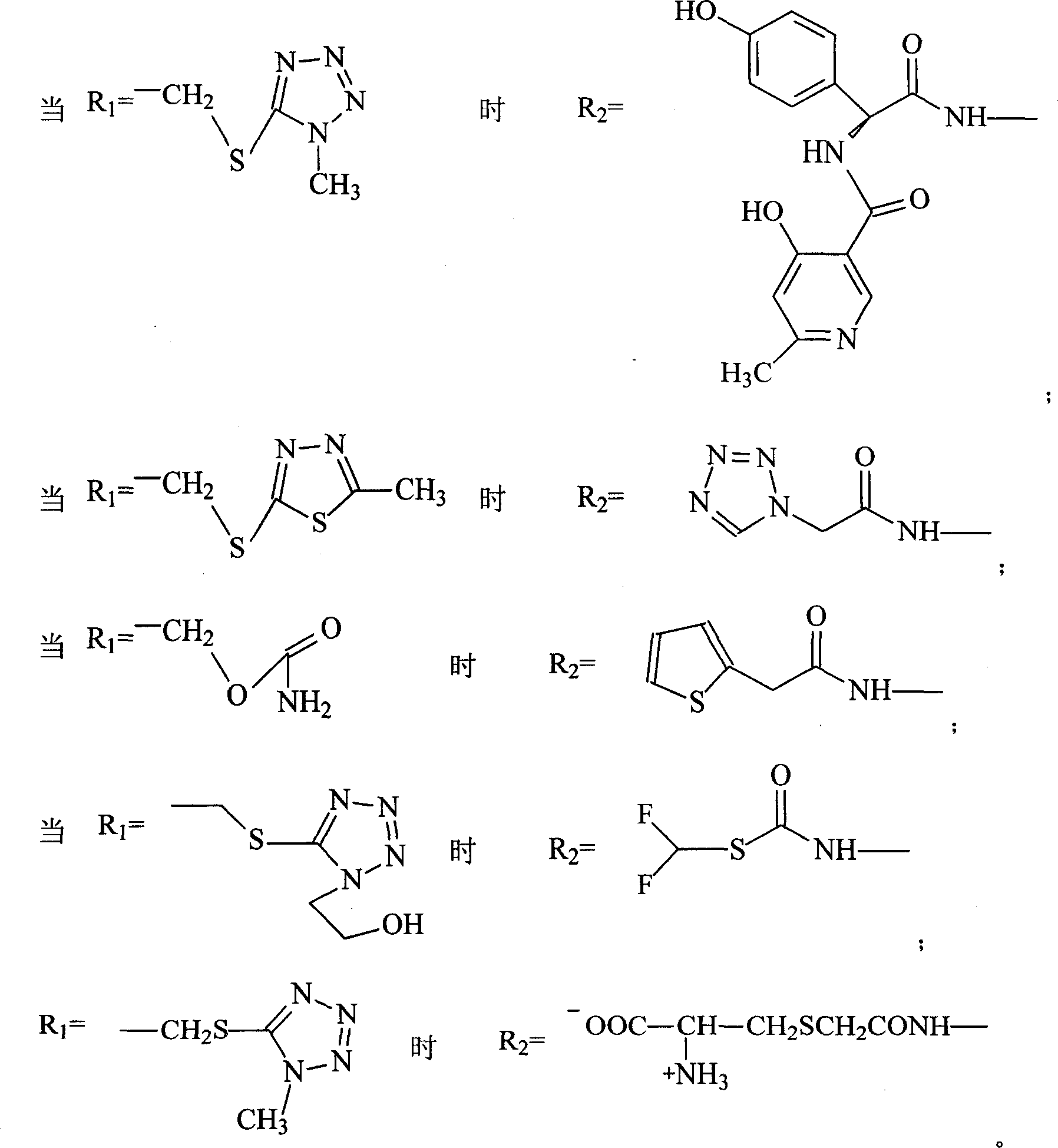 Amino butanetriol salt of cephalosporin compounds and preparing method