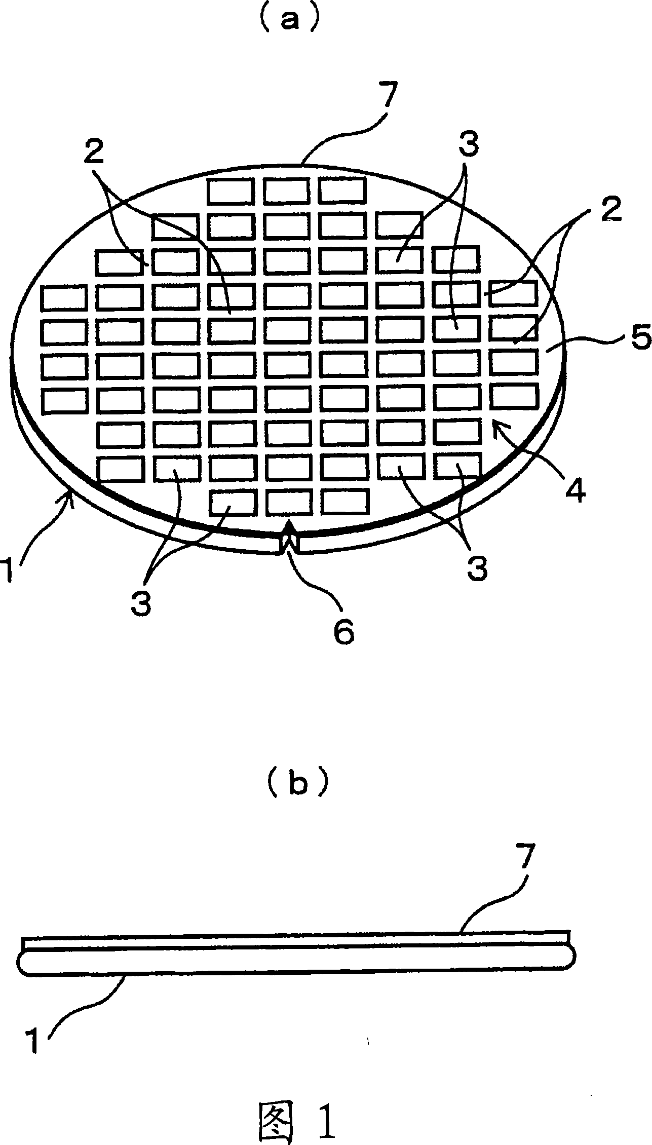 Device for grinding and cutting wafer