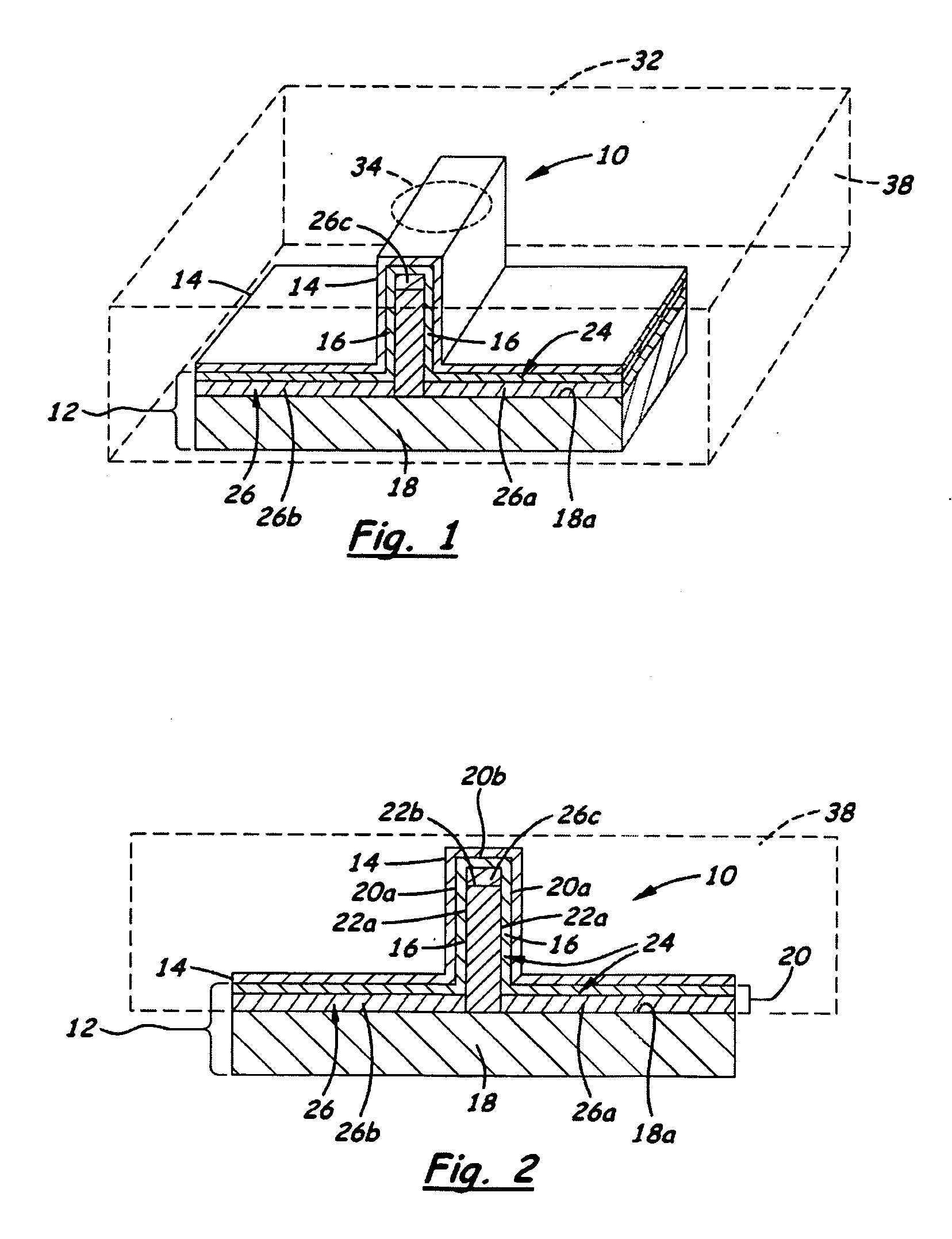 Fin-Shaped Heater Stack And Method For Formation
