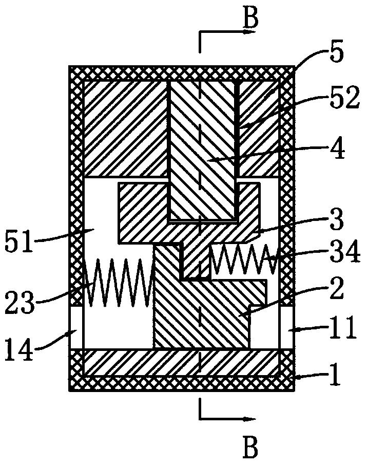 Closed type solid lock cylinder and lock