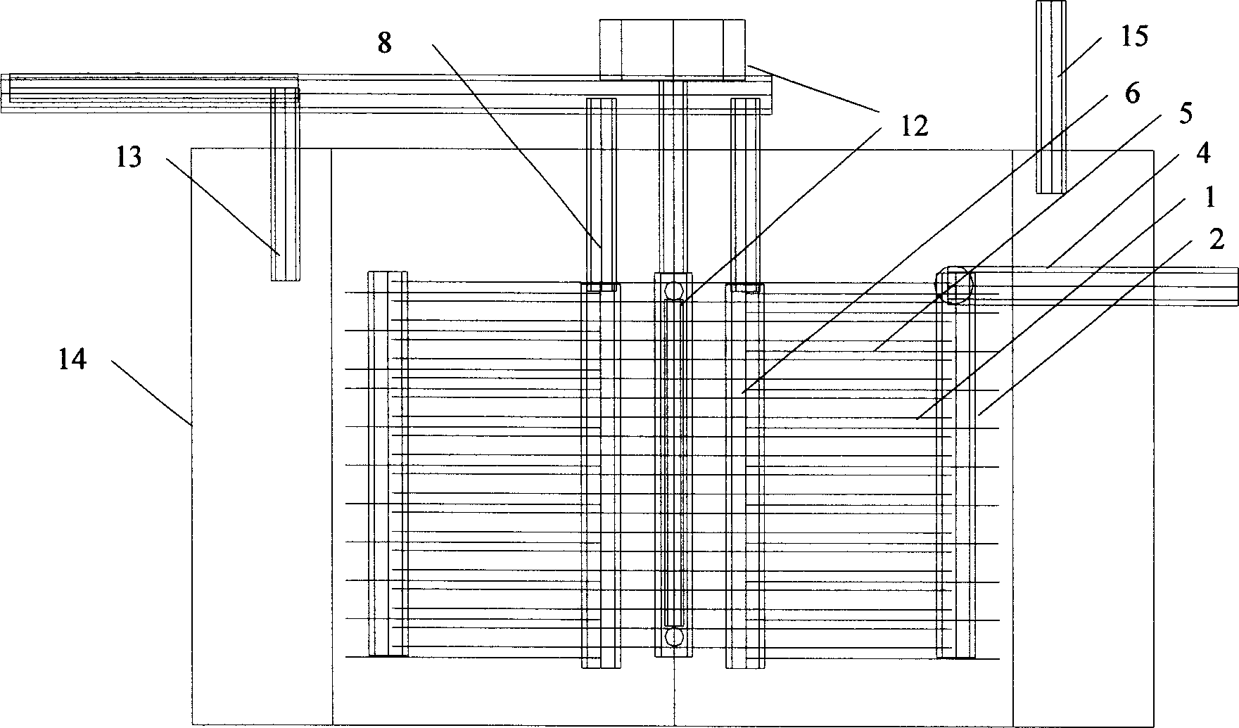 Membrane rector with rotary brush