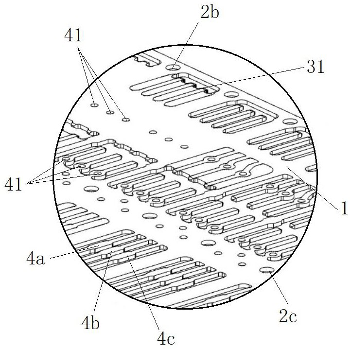 Continuous forming method for thin terminal