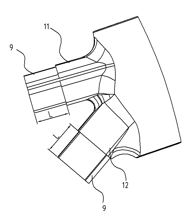 Method for manufacturing frame of combined bicycle