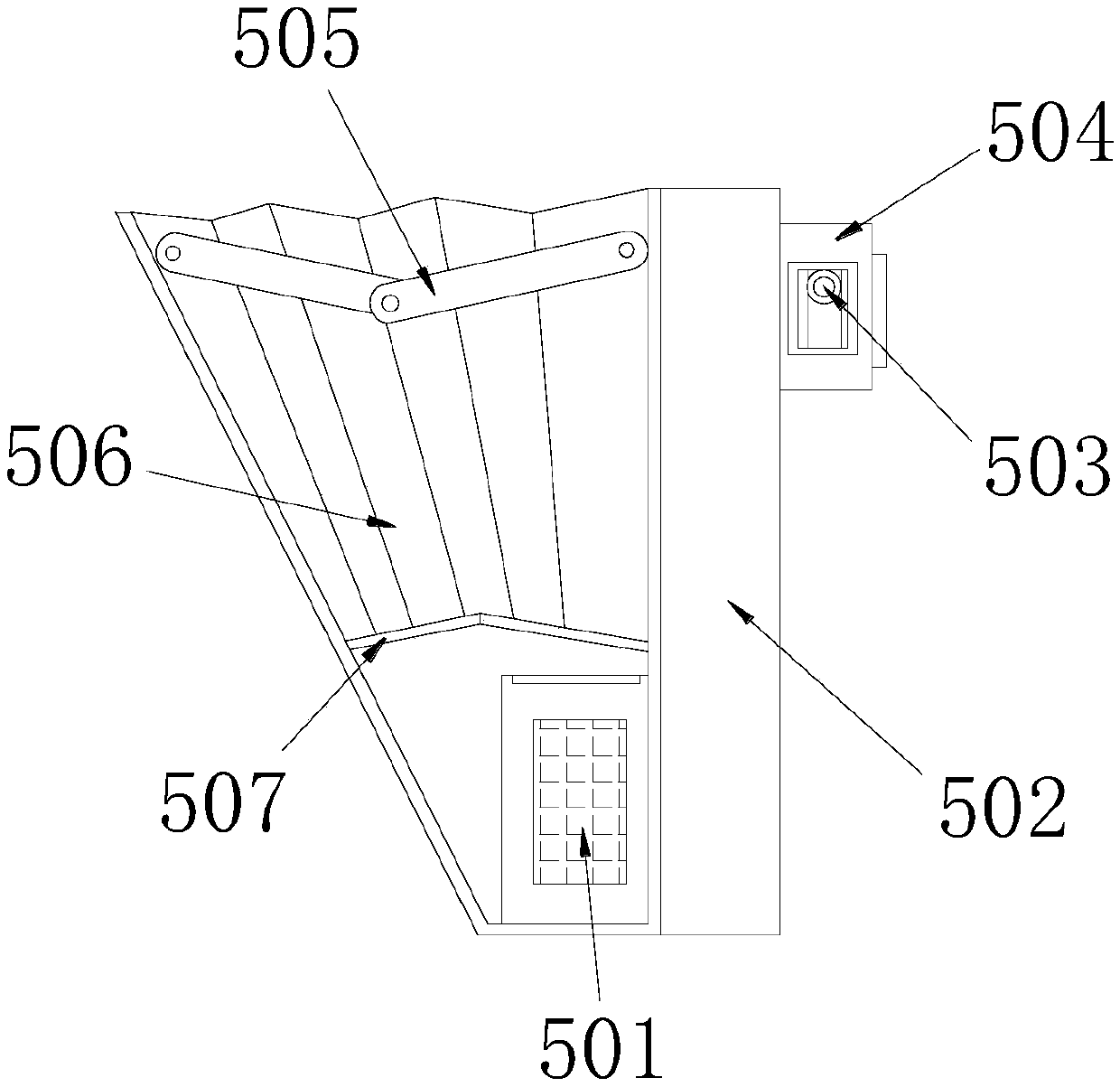 Folding insulation stool utilizing sucker type electromagnetic fixation for electric power overhaul