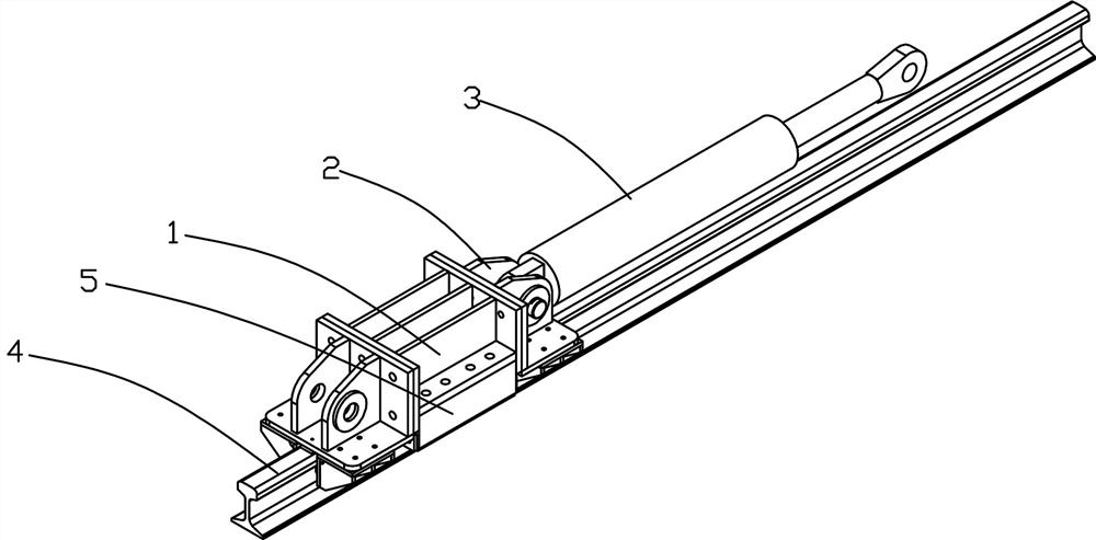 Rail clamping device