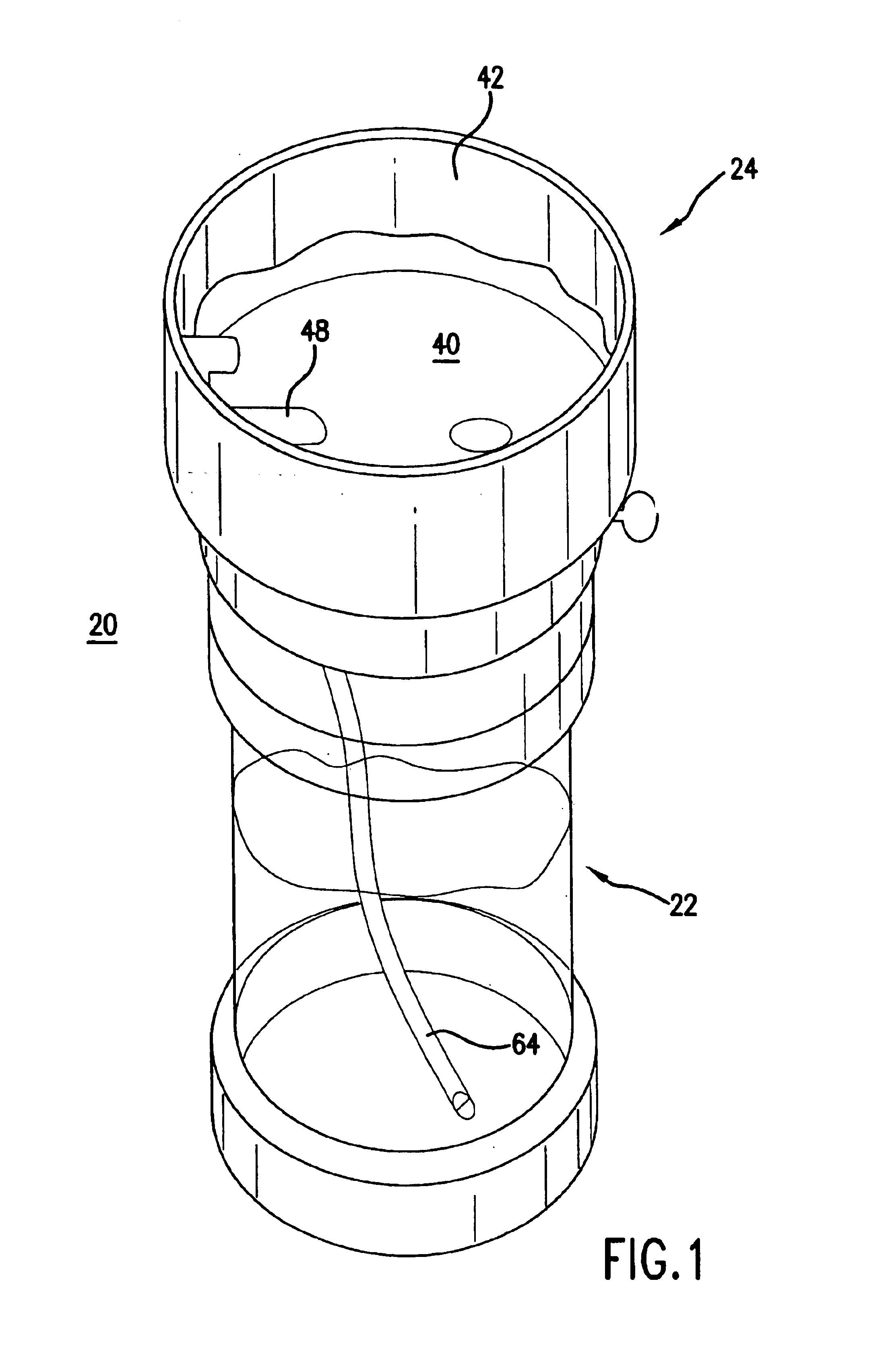 Apparatus and method for delivering bubble solution to a dipping container