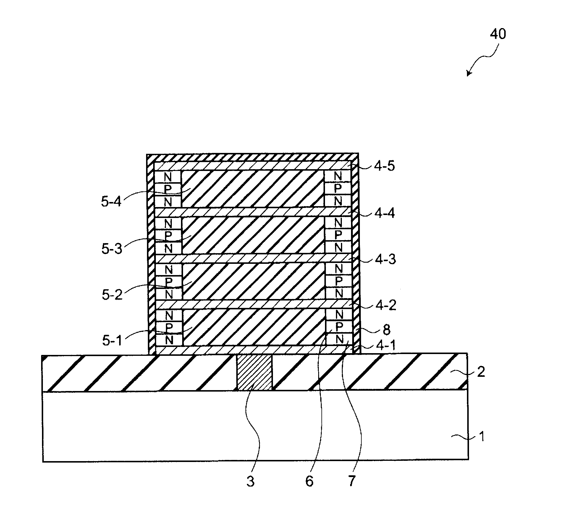 Semiconductor memory device and method of fabricating semiconductor memory device