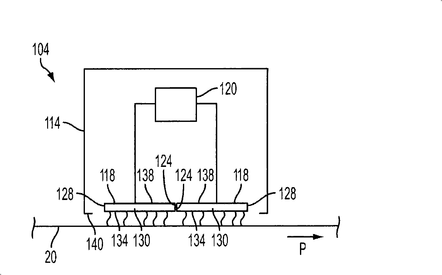 Continuous media web heater