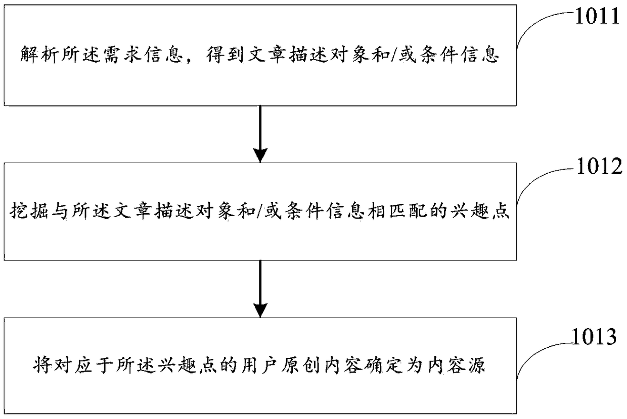 Article generation method and device, and storage medium