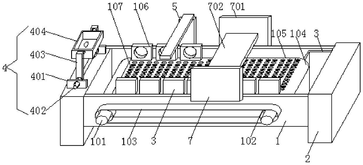 Volume reduction device for recycling and processing waste pop cans and using method