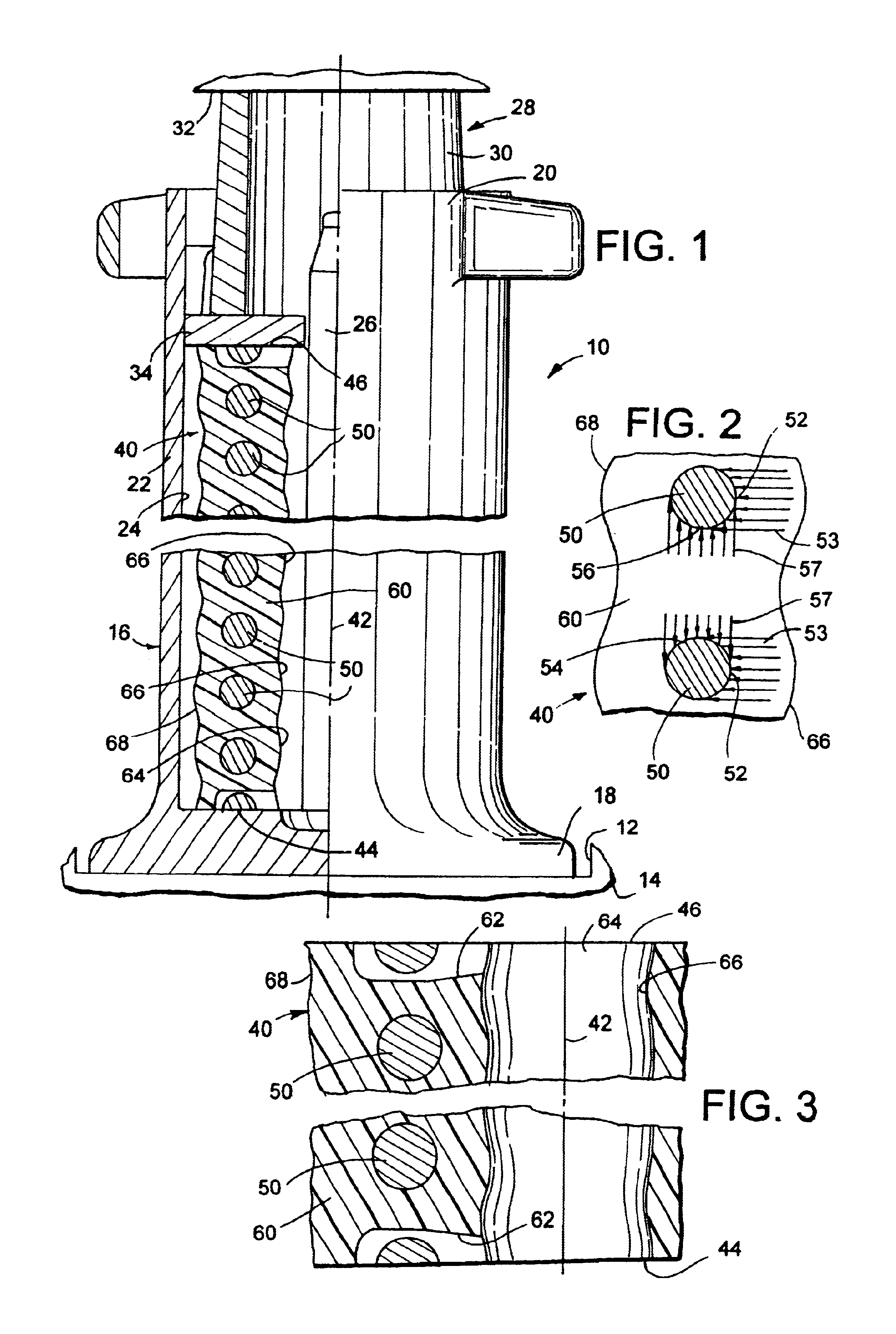Elastomeric spring assembly for a railcar and method of making same