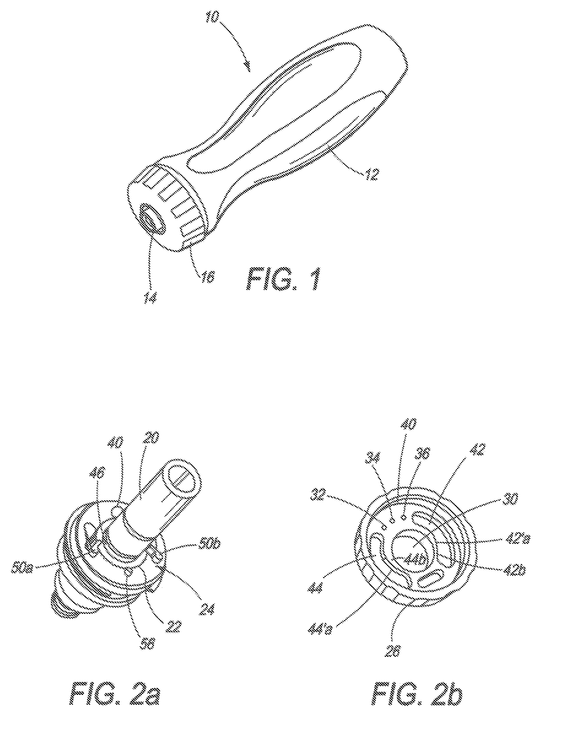 Coupling device with configurable actuator