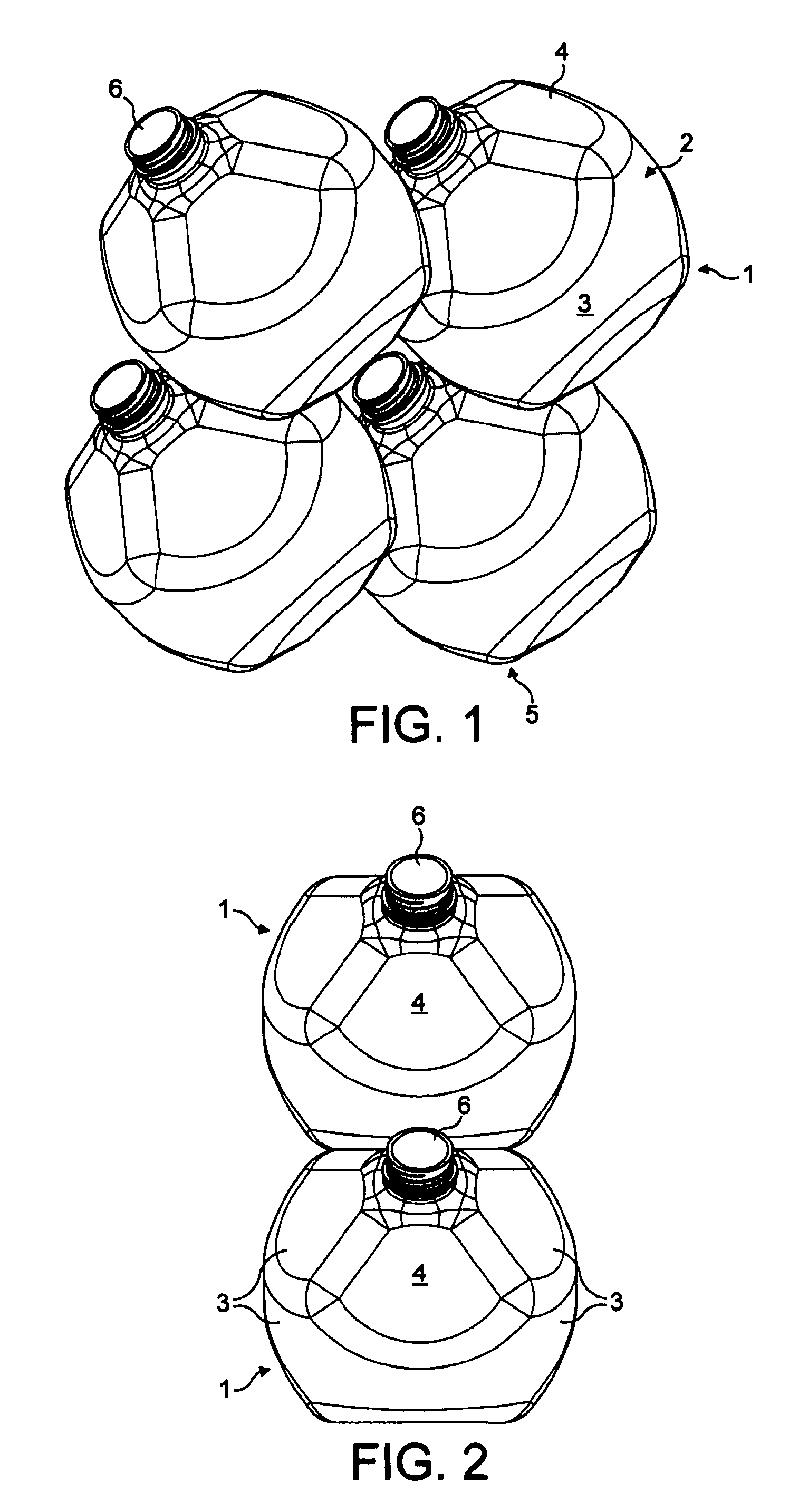 Stackable package and a packaging assembly made therewith