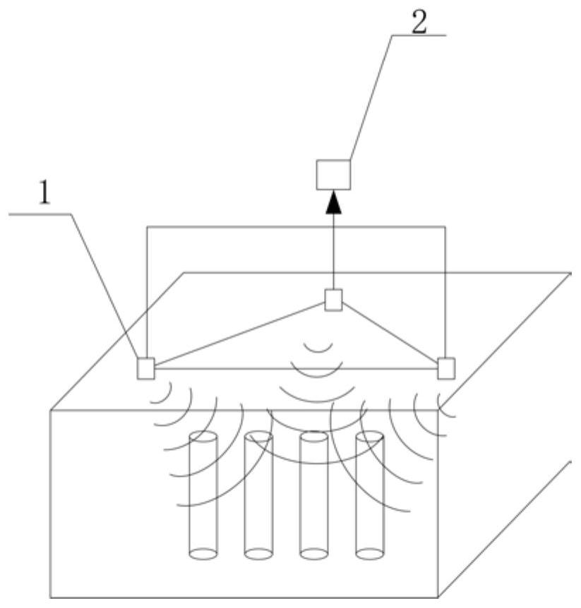 Precise positioning system and method for assisting jacking pipe to pass through space obstacle through radar detection