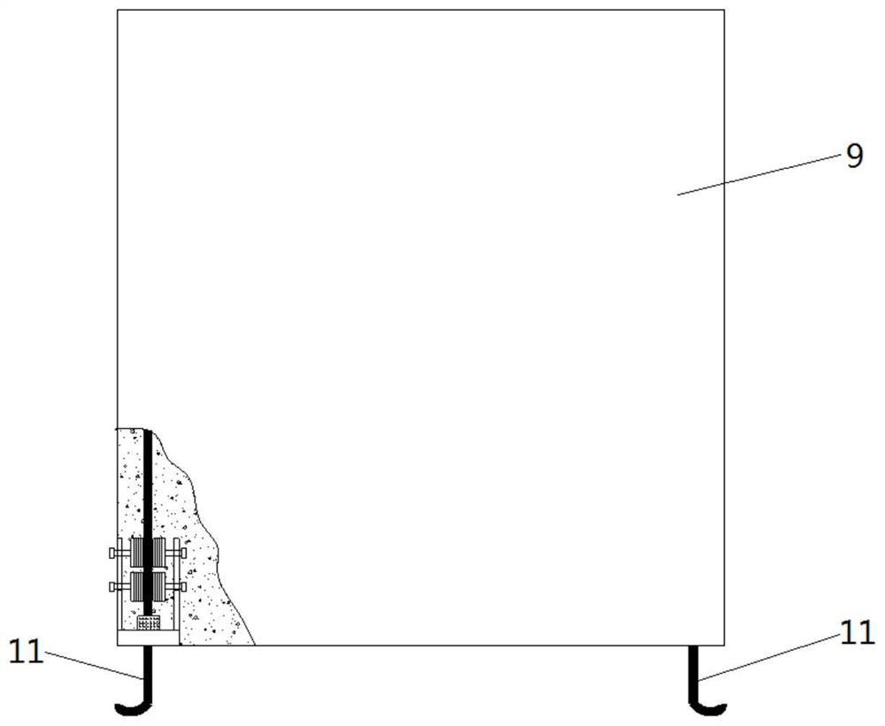 Energy consumption connecting joint of shear wall