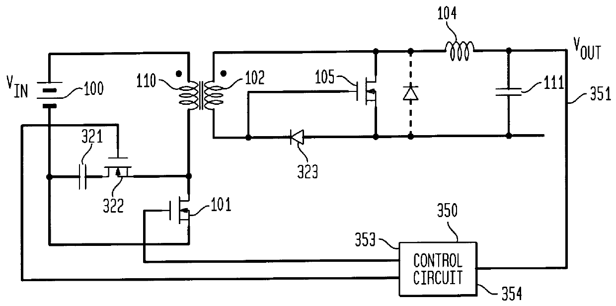 Low loss synchronous rectifier for application to clamped-mode power converters