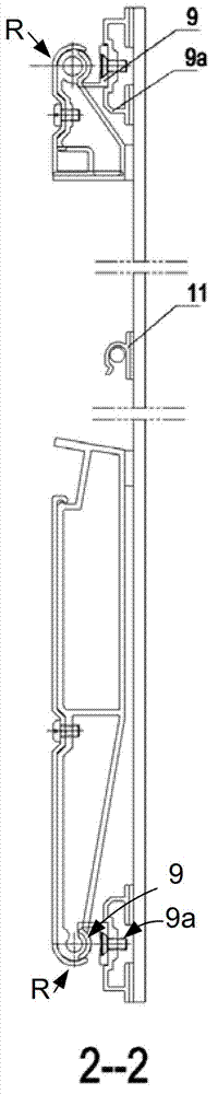 Photovoltaic module mounting structure and mounting method thereof