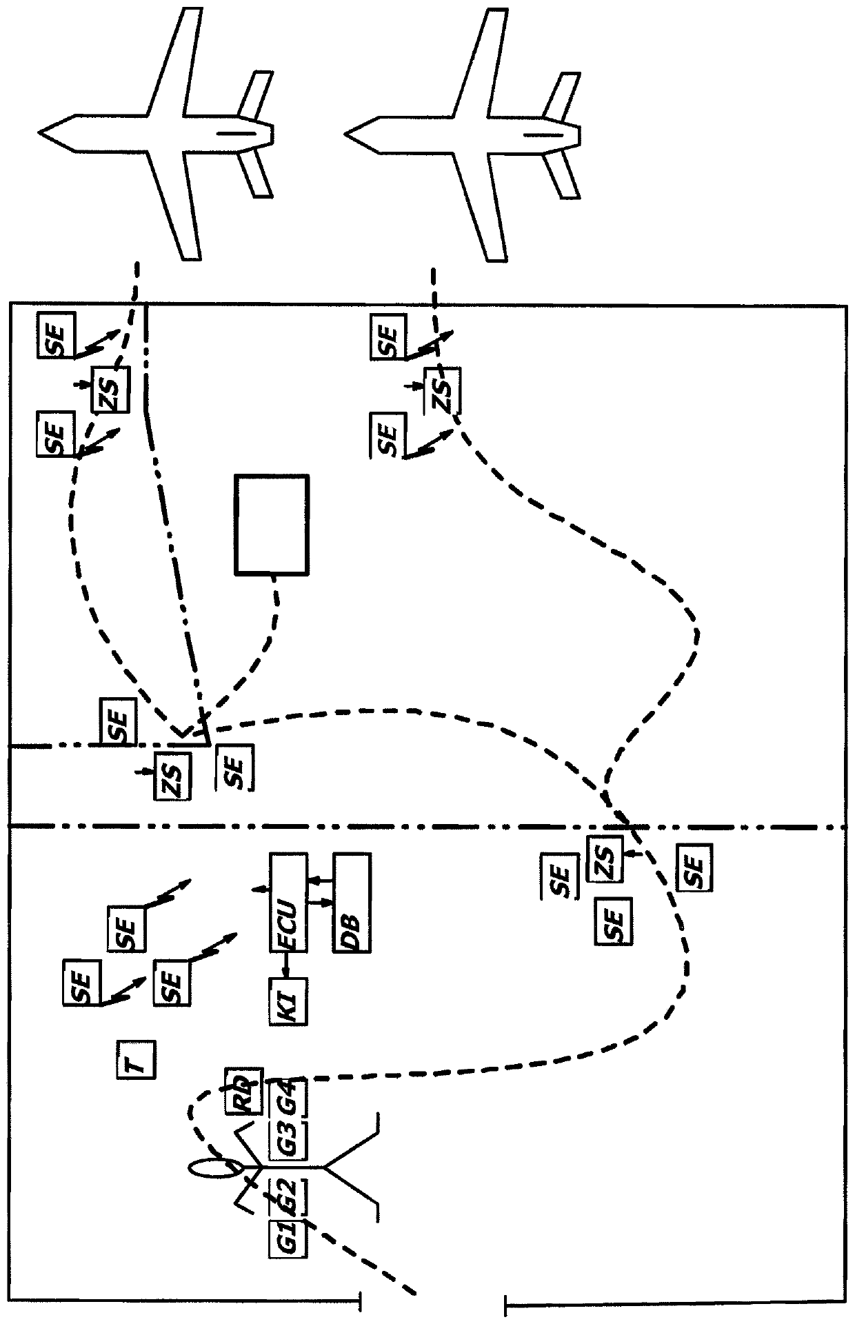 System for monitoring a person