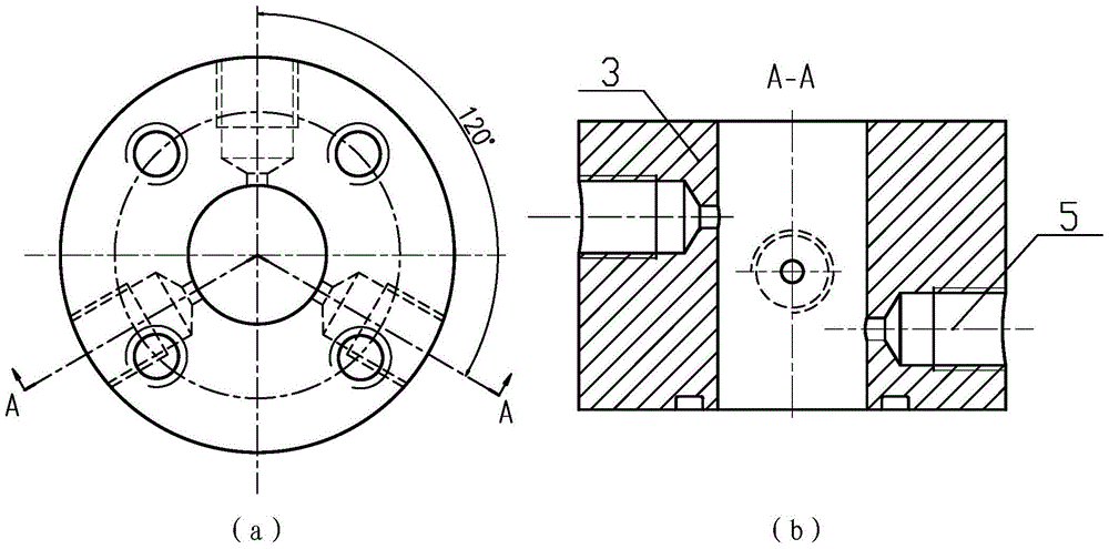 A high-pressure water jet self-excited oscillation nozzle device