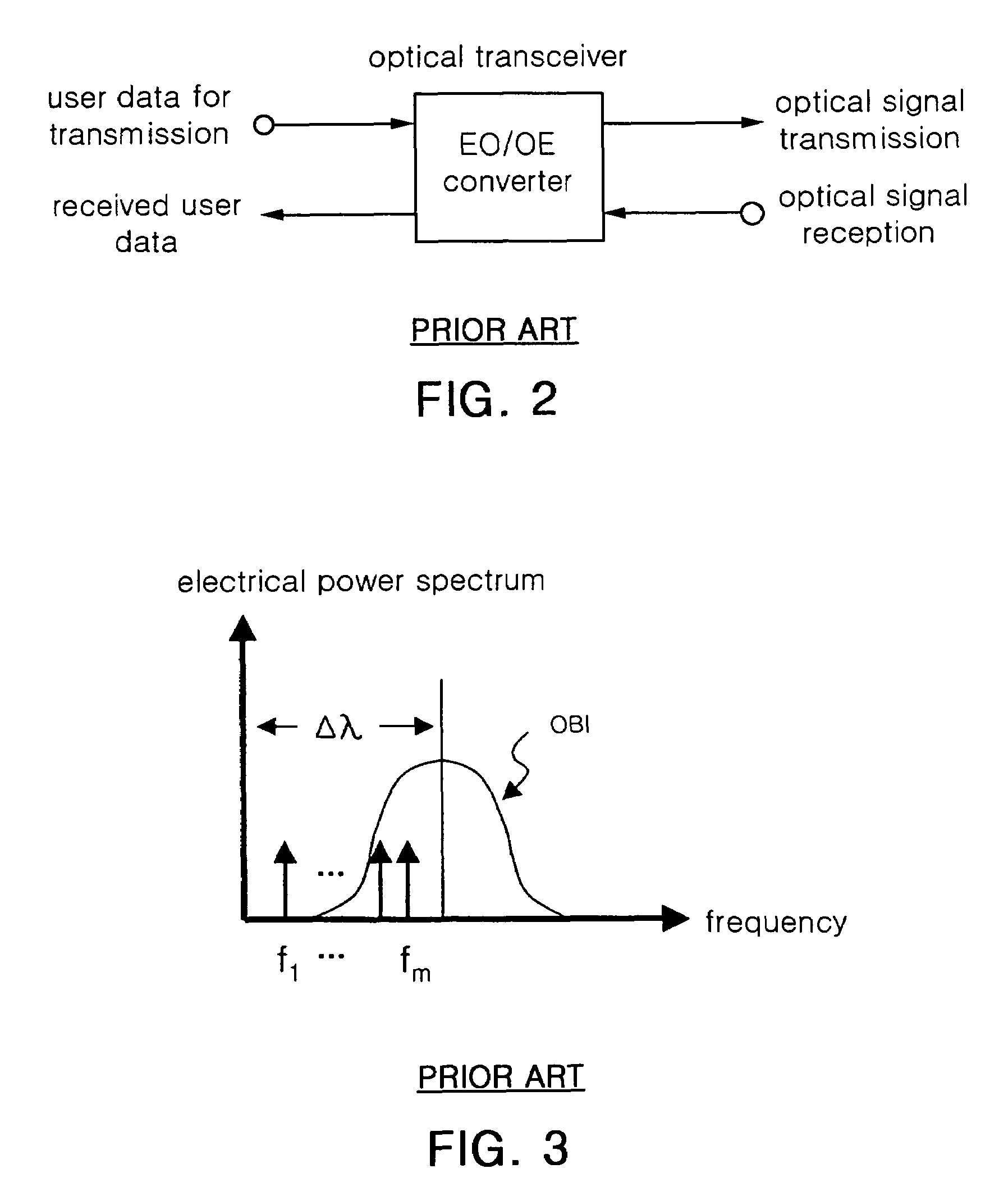 Optical transceiver for transmitting light source control information and optical network using the same