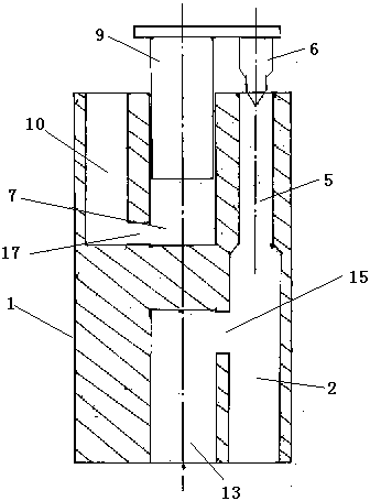 A continuous reversing valve for one-way pipe string in layered oil production