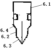 A continuous reversing valve for one-way pipe string in layered oil production