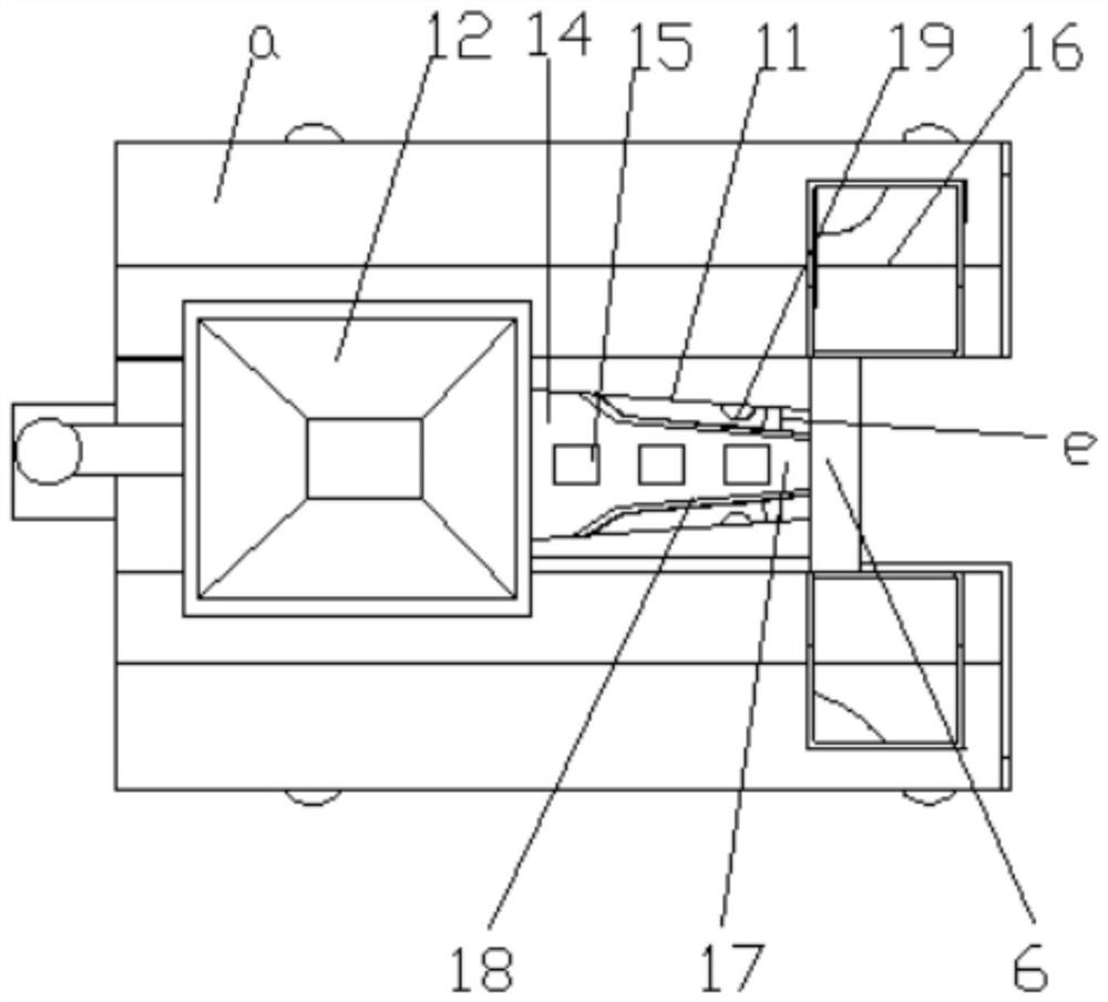 A feeding device for fruit sorting