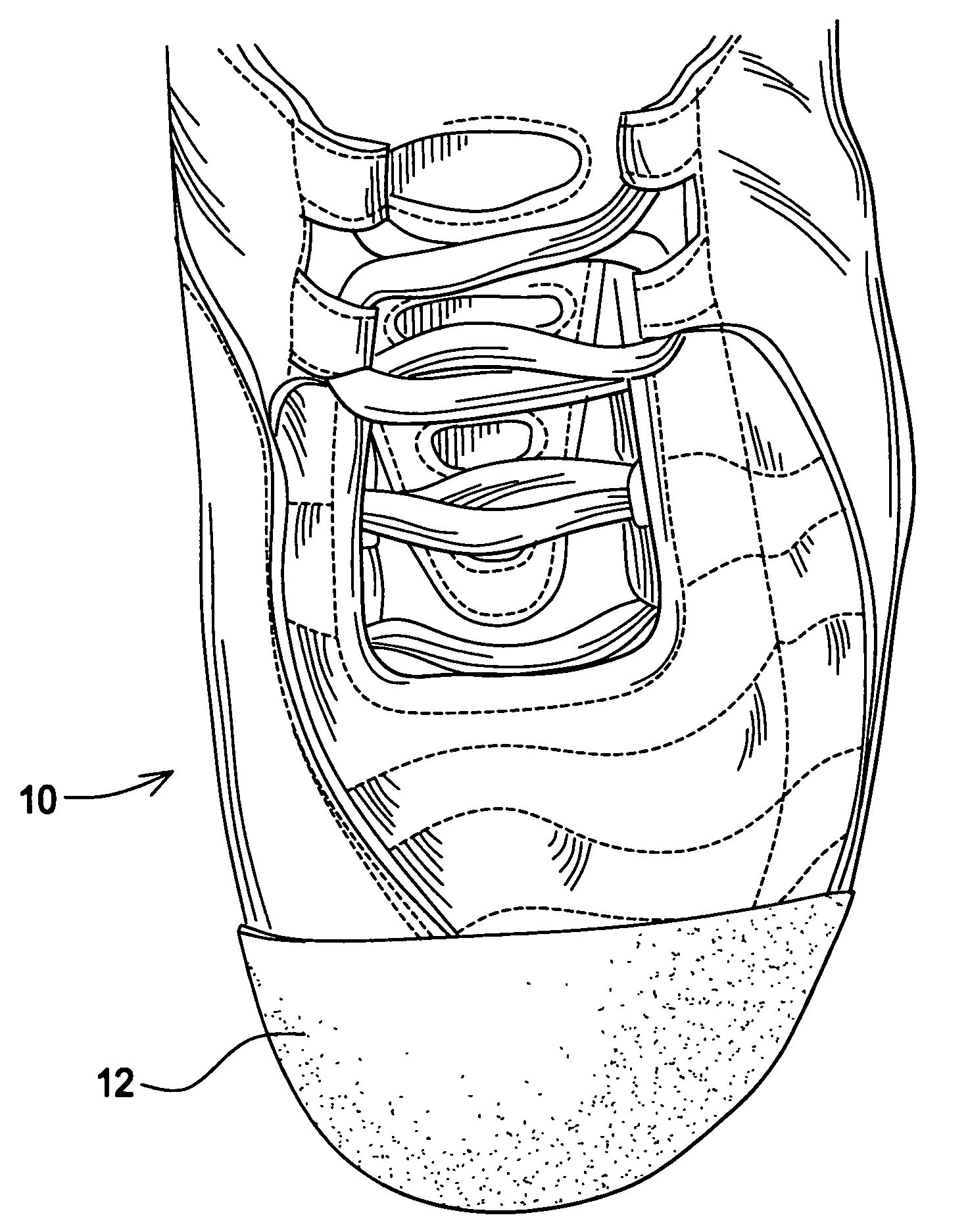 Cushioned athletic cleated shoes