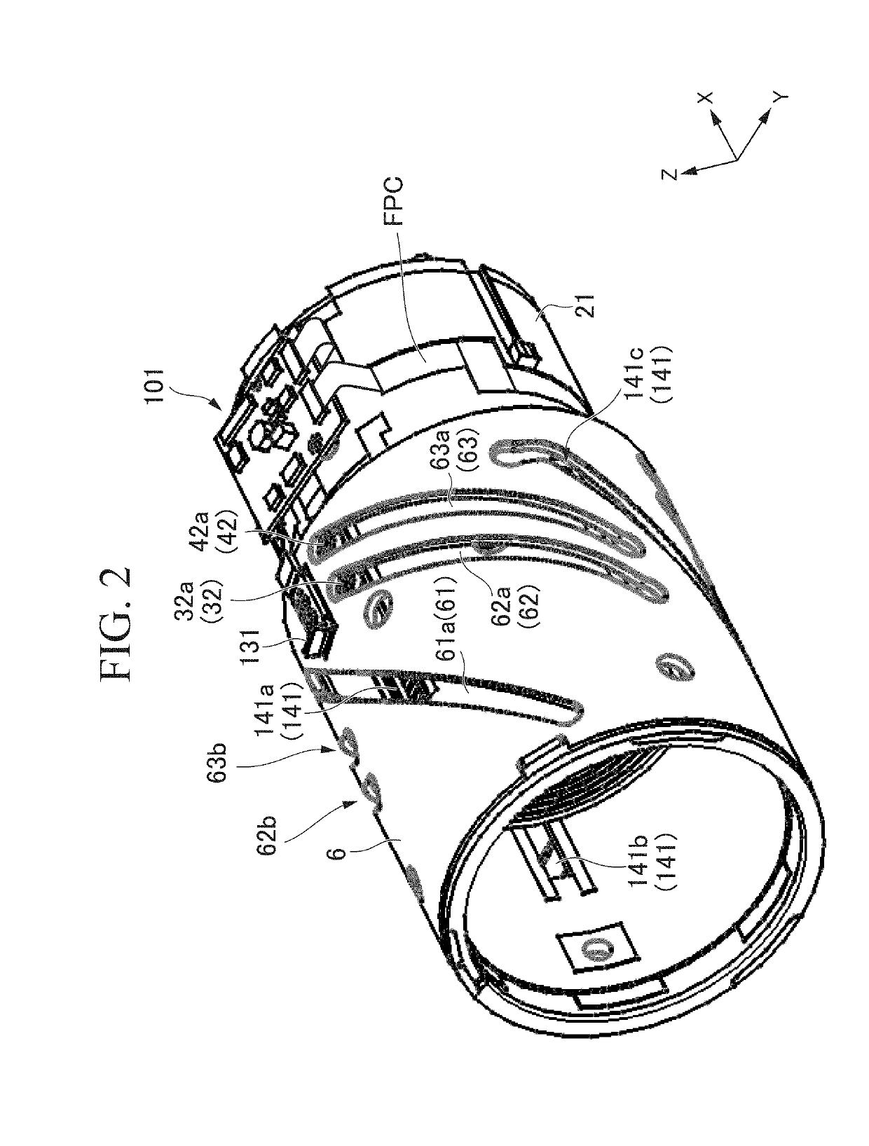 Lens barrel and imaging device