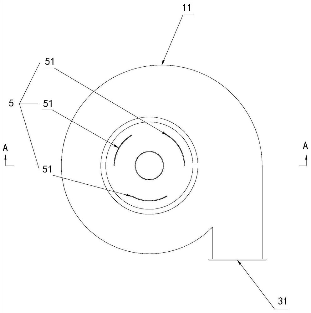 Efficient cyclone dust collector with double-layer side wall